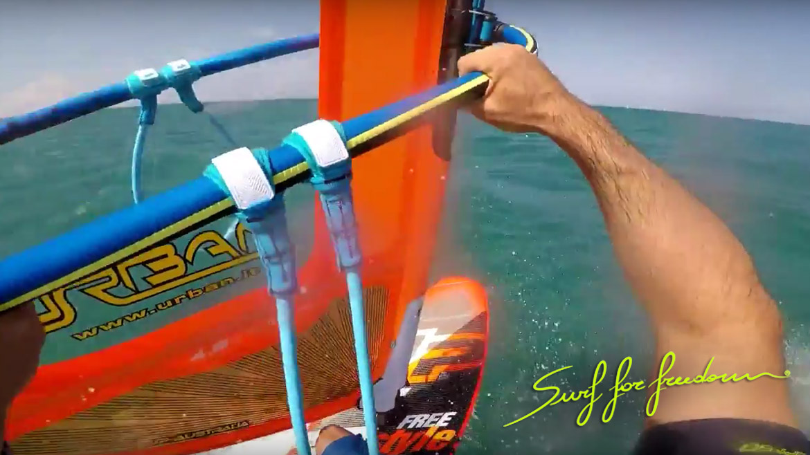Surfing in Vieste 27/06/2017